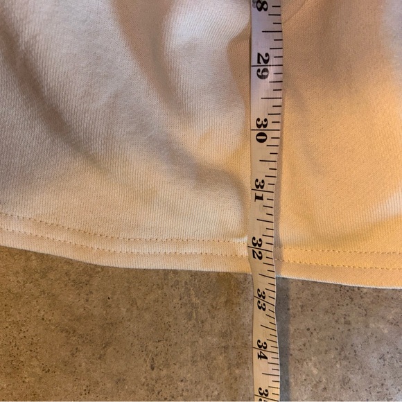 The Native One dress - cream 100% cotton tiered mini dress w/pockets - Picture 9 of 9